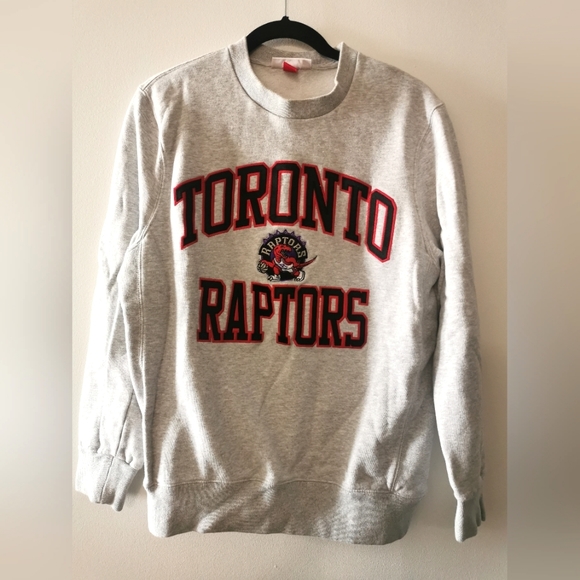 Mitchell & Ness Toronto Raptors Crew Neck Sweater - Picture 1 of 5